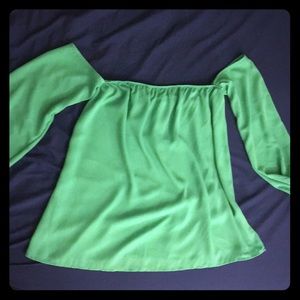 Off the shoulder blouse